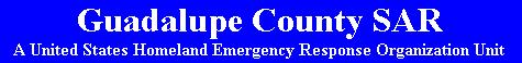 Guadalupe County SAR